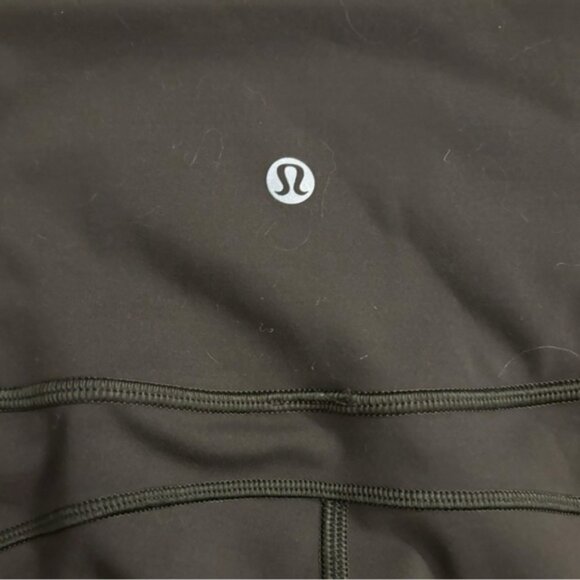 Lululemon In Movement 7/8 Tight *Everlux 25" Dark Olive leggings size 8 - Picture 7 of 8